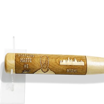 Best Baseball Gifts Laser-Engraved Design-18 Wood Baseball Bat (18" Miniature)