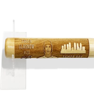 Best Baseball Gifts Laser-Engraved Design-15 Wood Baseball Bat (18" Miniature)