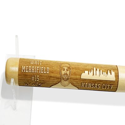 Best Baseball Gifts Laser-Engraved Design-12 Wood Baseball Bat (18" Miniature)