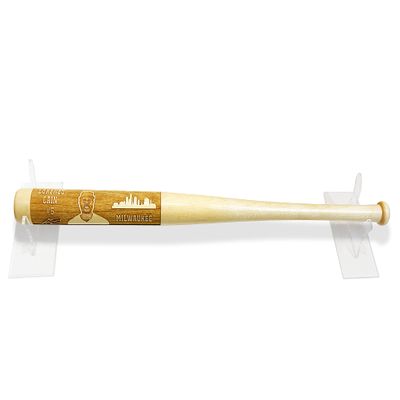 Best Baseball Gifts Laser-Engraved Design-30 Wood Baseball Bat (18" Miniature)