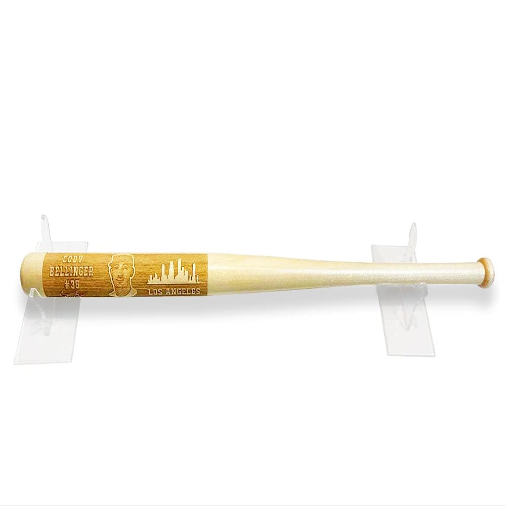 Best Baseball Gifts Laser-Engraved Design-49 Wood Baseball Bat (18" Miniature)
