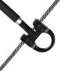 Archery Compound Bow D Loop Serving, D Ring Buckle Release Nocking Loop,Release AidsBlack view 4