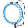 Smart Sports Hula Hoop, Detachable, Adjustable Weight, Automatic Rotation 360-degree Massage Fitness Hoop, Suitable for Beginner Men and Women/Blue/M view 1