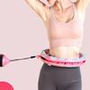 Smart Sports Hula Hoop, Detachable, Adjustable Weight, Automatic Rotation 360-degree Massage Fitness Hoop, Suitable for Beginner Men and Women/Blue/M view 2