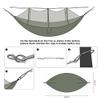 Camping Hammock Swing with Mosquito nets Double Hammock Ultra Light Outdoor Hunting Travel Portable Hammock Tent Sky Blue and Blue view 3
