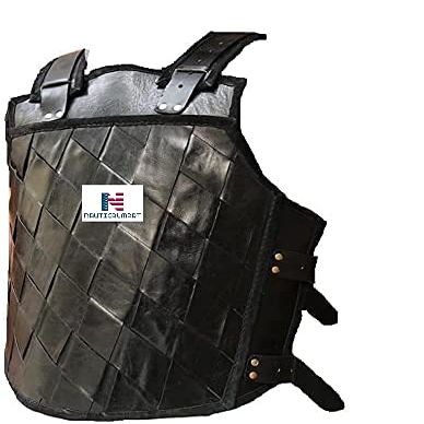 Genuine Leather Vest Medieval LARP Armour Renaissance