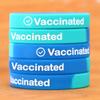 50 Youth Size Vaccinated Wristbands view 2