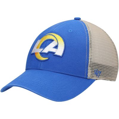 47 Men's Royal/Natural Los Angeles Rams Flagship Logo MVP Snapback Hat