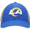 47 Men's Royal/Natural Los Angeles Rams Flagship Logo MVP Snapback Hat view 2