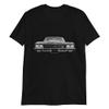 1971 Skylark Front Grille Classic Car Short-Sleeve Unisex T-Shirt Black view 1