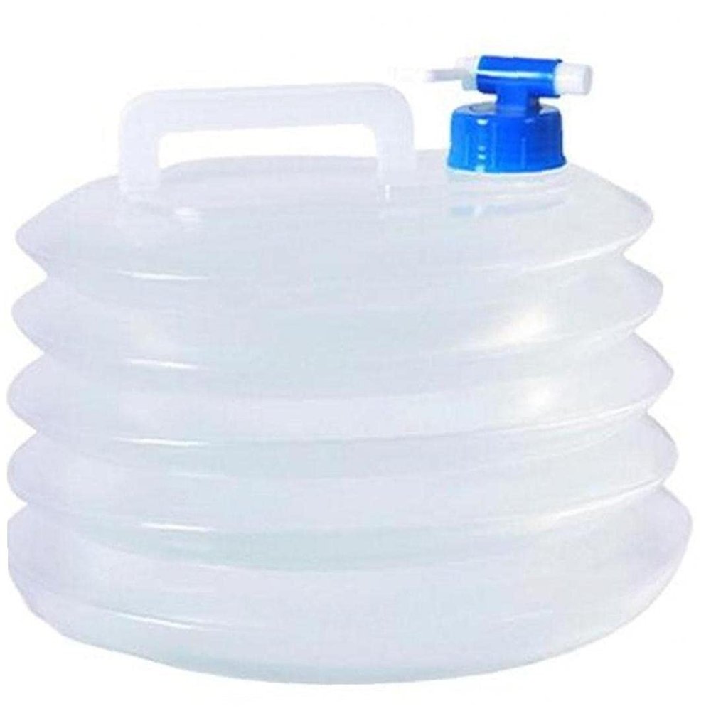 TOSSPER 3l Folding Bucket Folding Water Bag Food Grade Portable Water Storage Container for Hiking Outdoor Sports Camping