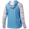 BASSDASH Mens UPF 50 Performance Fishing Shirt Cooling Hoodie Camo Long Sleeve FS17M view 3