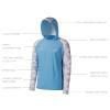 BASSDASH Mens UPF 50 Performance Fishing Shirt Cooling Hoodie Camo Long Sleeve FS17M view 4
