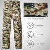 BASSDASH Invis Mens Stretch Hunting Pants Water Resistant Camo Fishing Pant view 3