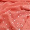 Cntqiang Muslim Wrinkles Pearl Chiffon Hijab Head Scarf Women Solid Bubble Wrap Shawls Long Hejab Shawls (Black+Grey) view 2
