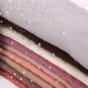Cntqiang Muslim Wrinkles Pearl Chiffon Hijab Head Scarf Women Solid Bubble Wrap Shawls Long Hejab Shawls (Black+Grey) view 4