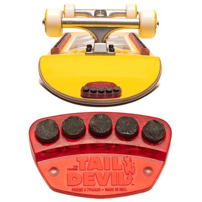 Tail Devil Skateboard Spark Plate - Sparks for Your Skateboard | Ultimate Skateboarder's Accessory | A Tail Plate Attachment for Cool Sparking Effect (1 Pack)