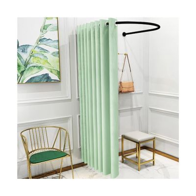YXYECEIPENO Clothing Store Fitting Room U-Shaped Simple Locker Room Outdoor Privacy Shower Tent Stainless Steel Frame for Beaches, Camps, Photo Studios, Dance Classes (Color : B, Size : 80cmx85cm)