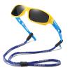 DYLB 3 Pack Flexible Kids Polarized Sunglasses For Boys Girls With Strap, Sport Sunglasses for Children Age 3-10. view 2