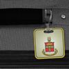 Alpha Chi Omega Travel Luggage ID Bag Tag for Suitcases/Square Aluminum Label (Alpha Chi Omega 1) view 3