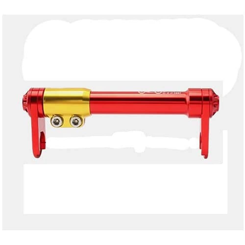 London Craftwork Wheel Extender for BROMPTON Eazy Wheels Extension Rod RED/BLUE (Extender ONLY (No easy wheels))