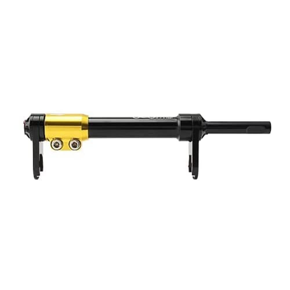 London Craftwork Wheel Extender for Brompton Eazy Wheels Extension Rod Black/RED (Extender ONLY (No Easy Wheels))