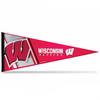Rico NPNT450101 Wisconsin University Soft Felt 12" X 30" Pennant With Header Card view 1