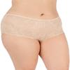 INC International Concepts Women's Lace Boyshort Panty Frappe XL view 1