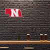 Rico Industries SSP410101: Nebraska University Shape Cut Primary Logo Pennant with Header Card view 2
