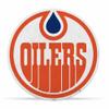 Rico Industries NHL Edmonton Oilers Retro Shape Cut Pennant - Home and Living Room Dcor - Soft Felt EZ to Hang view 1