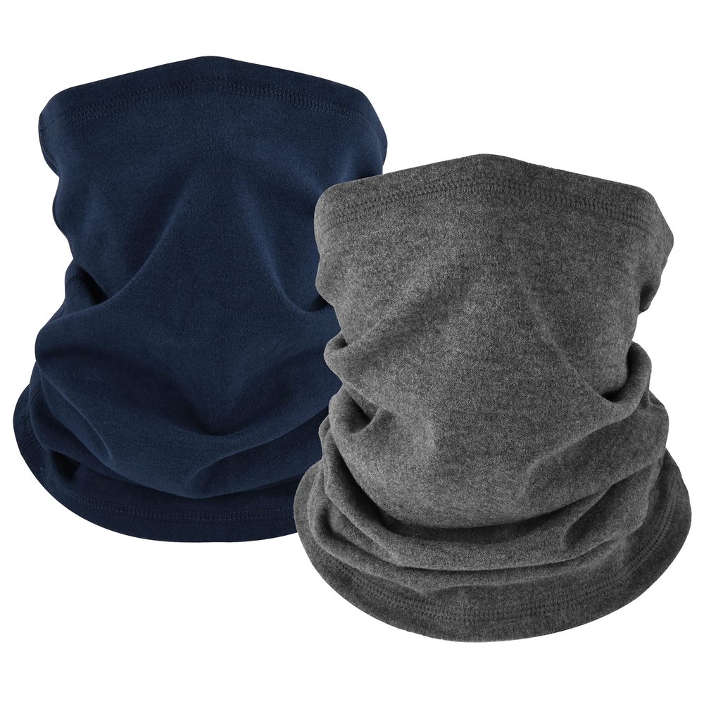 EXski Winter Neck Gaiter Warmer, Soft Fleece Face Mask Scarf for Cold Weather Skiing Cycling Outdoor Sports