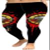 Sister Amy Women's Digital Skulls Printted Ankle Elastic Tights Leggings Skulls-1 XXX-Large view 1