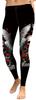 Sister Amy Women's Digital Skulls Printted Ankle Elastic Tights Leggings Skulls XX-Large view 1