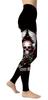Sister Amy Women's Digital Skulls Printted Ankle Elastic Tights Leggings Skulls XX-Large view 2