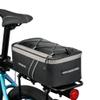 JXFUKAL Rear Bike Rack Bag with Rain Cover, 7L/9L/10L/12L Waterproof Bicycle Ebike Saddle Bag Cycling Pannier Trunk Carrier with Reflector & Adjustable Cord for Commuter Travel Outdoor view 1