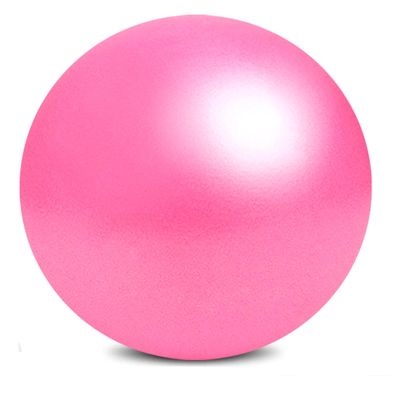XIECCX 6-Inch Mini Yoga Ball for Pilates - Core Training and Balance Exercises for Barre Squishy Training and Physical Therapy(Pink)