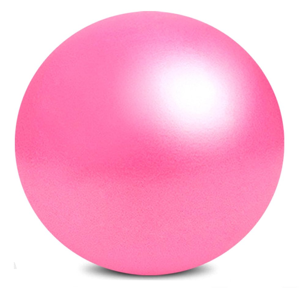 XIECCX 6-Inch Mini Yoga Ball for Pilates - Core Training and Balance Exercises for Barre Squishy Training and Physical Therapy(Pink)