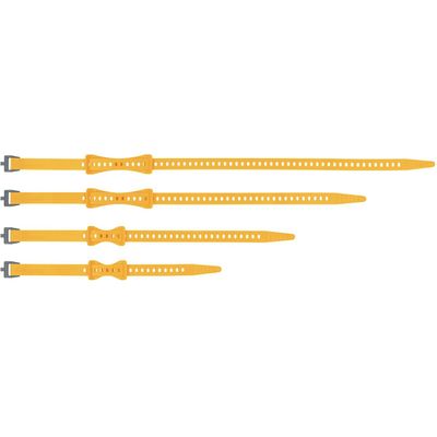 Sea to Summit Stretch-Loc Set 20 mm 4 Pack Accessories, Adults Unisex, Yellow (Yellow), One Size