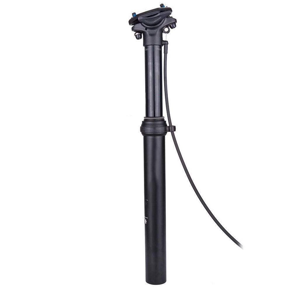 Bicycle Accessories 27.2/31.6mm Seat Post Tube, Mountain Bike Seatpost Road Bicycle Dropper Hydraulic Lifting Hand Remote Control Bike Parts (Color : 31.6mm B)