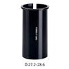 Bicycle Accessories Aluminum Alloy Bicycle Seatpost Sleeve Convert Seat Post Tube Conversion Adapter 22.2/25.4/27.2/28.6/31.6mm Bike Parts (Color : D) view 2