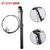 Bicycle Accessories 27.2/31.6mm Seat Post Tube, Mountain Bike Seatpost Road Bicycle Dropper Hydraulic Lifting Hand Remote Control Bike Parts (Color : 31.6mm A) view 2