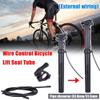 Bicycle Accessories 27.2/31.6mm Seat Post Tube, Mountain Bike Seatpost Road Bicycle Dropper Hydraulic Lifting Hand Remote Control Bike Parts (Color : 30.9mm) view 3