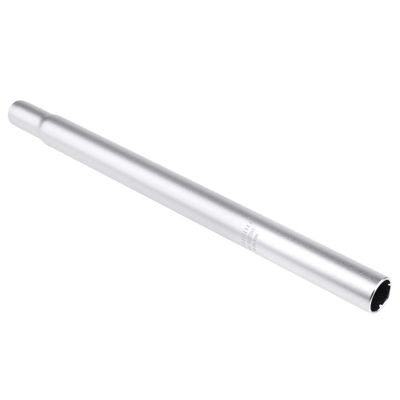 Bicycle Accessories Bike Alloy Seatpost Seat Post Mountain Road 25.4mmx30/35cm Bike Parts (Color : Silver 45cm)