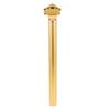 Bicycle Accessories Bicycle Saddle Seat Post Seatpost,Adjustable Aluminum Bike Suspension Seat Tube Extender Replacement 25.4x300mm Bike Parts (Color : Golden) view 1