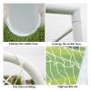 Hua Soccer Goals Outdoor Steel Football Goal with Pop-up Net, Portable Children's Football Training Stand, Stable and Easy to Install, 120x80cm view 4