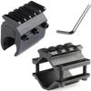 360 Tactical Universal 21mm Weaver Base Adapter Converter Barrel Scope Heavy Duty Scope (Pack of 2) view 1