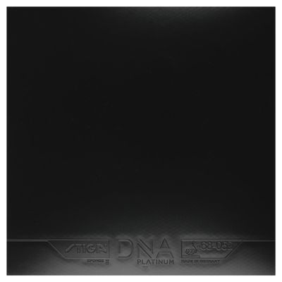 STIGA Table Tennis Rubber DNA Platinum S, 2.3 with Superior Grip and Optimal Spin, Black