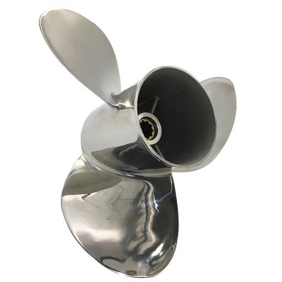 CAPTAIN Propeller 10 1/4x15 Fit Suzuki Outboard Engine 20HP 25C DT20 DT30 DF25 DF30 DF25A 10 Tooth Spline 99105-00600-15P Stainless Steel