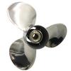 CAPTAIN Propeller 11 3/4x13 Fit Suzuki Outboard Engine DT35C DT40 DF40 DF40A DF50 DF50A DT50 DT55 DT60 DF60A DT65 13 Tooth Spline 990C0-00501-13P Stainless Steel view 1