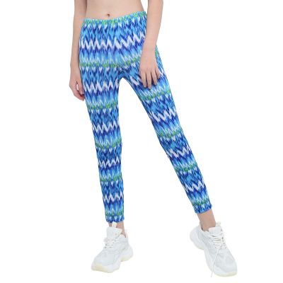 Moggemol Girls Stretchy Love Dance Legging Pants Ballet Dance Tights Gymnastics Performing Pant Blue,Green 4